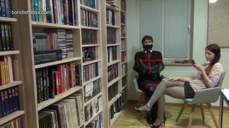 BONDISHBOYS - Chairtied, Gagged, Booted, Foot Teased